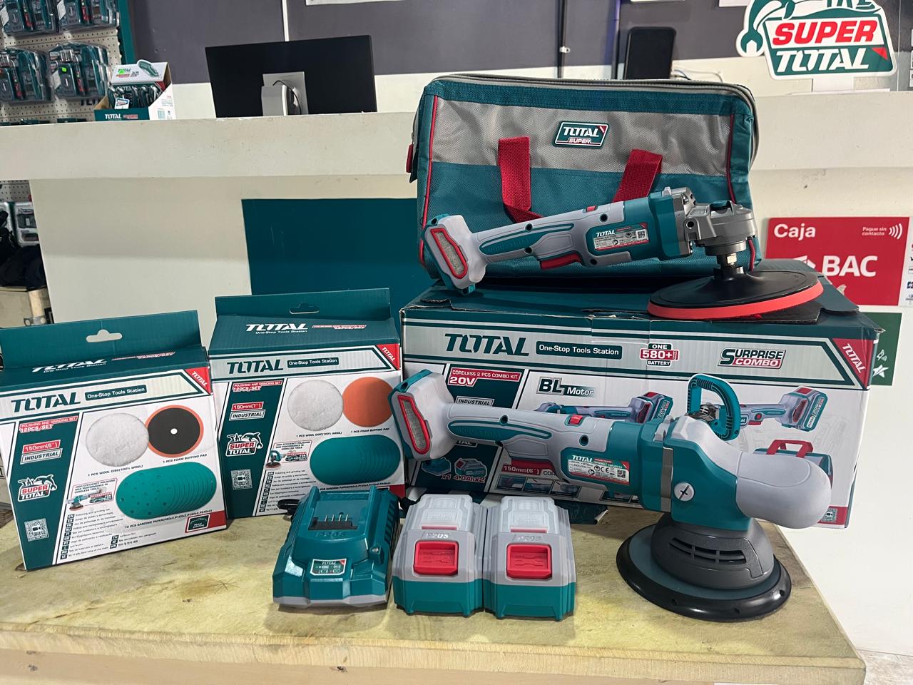 KIT DE DOS PULIDORAS PARA VEHICULO 20V UTOSLI241191